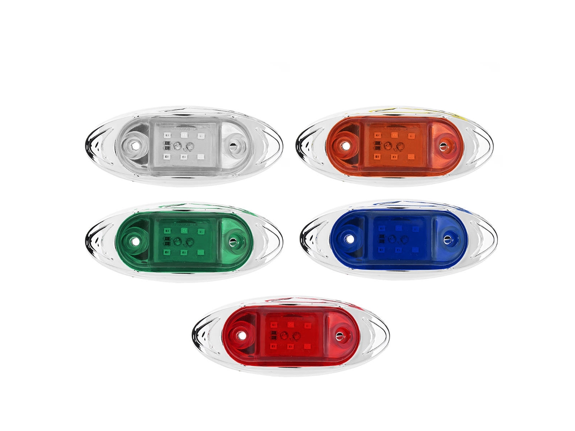Indicadores Laterais Led Amarelo, Lâmpada Folga DC 24 V para Camião, Reboque, Autocarro