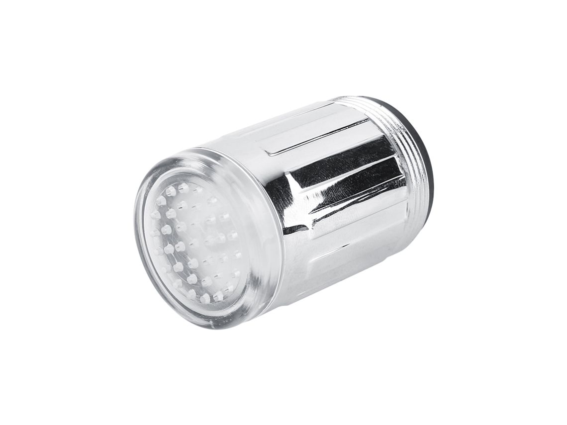 Torneira LED 3 cores, sensor de temperatura, luz de mudança de cor, jato de água para cozinha