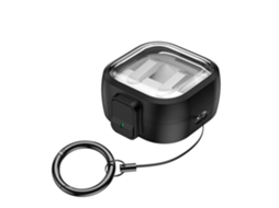 Capa CZHHMART para Samsung Buds 4/4 Pro com Chaveiro em Pu (amarela)