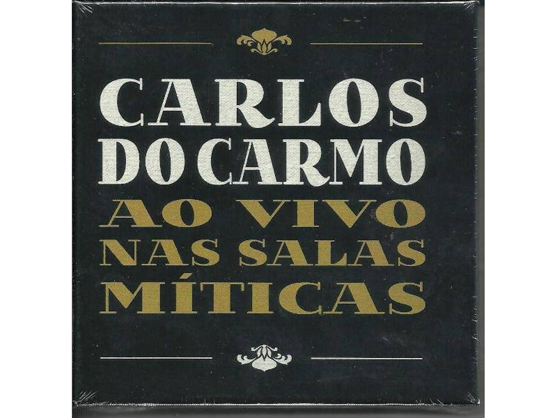 CD Carlos do Carmo - Ao Vivo nas Salas Míticas