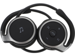 Fones De Sem Fio Com Em Abs, E Versão 4.1, Na Cor Preta. Ideais Para