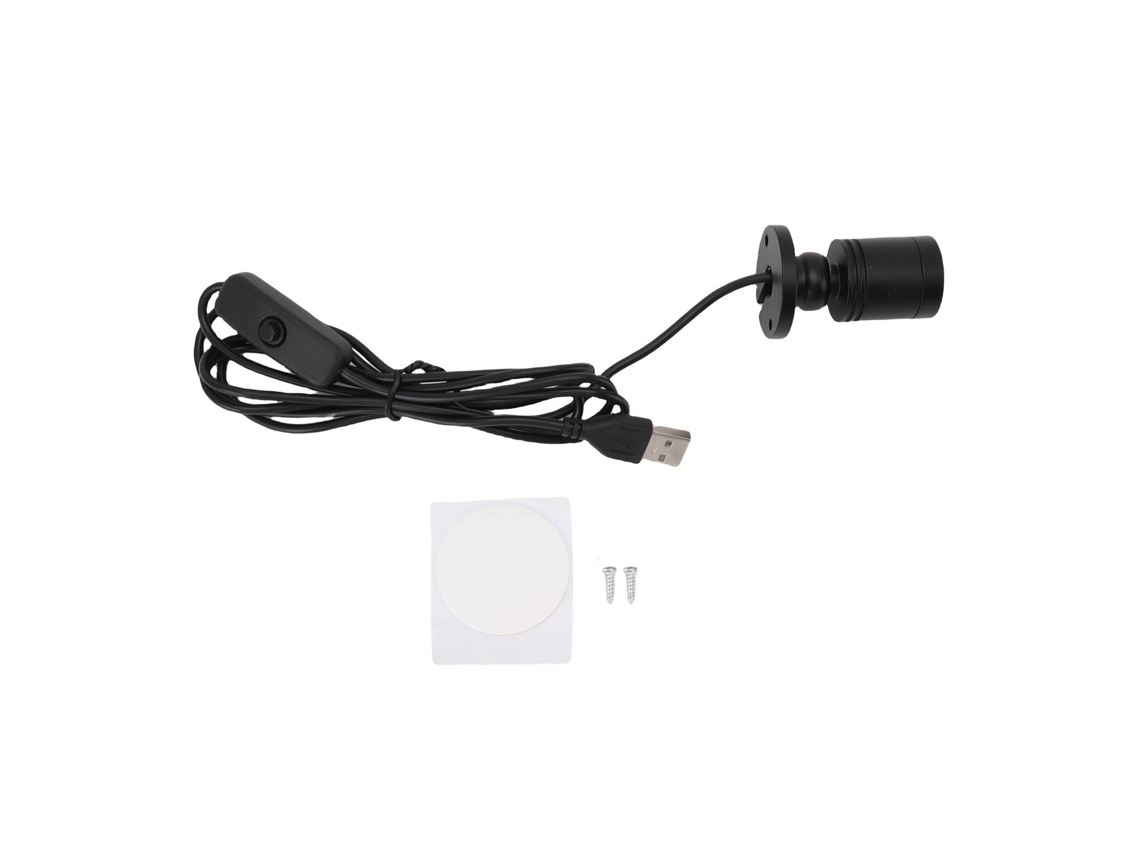 Rebe-foco Led Mini Usb 5v Aluminio Luz De Énfasis Interior Para Gabinetes Joyería Pinturas Obras De Arte Vitrinas