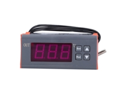 Controlador De Temperatura Digital Ajustável Pid Switch Elétrico Dc 12v Xhw2023