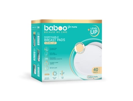 Pensos para O Peito Descartáveis BABOO 40 Unid.