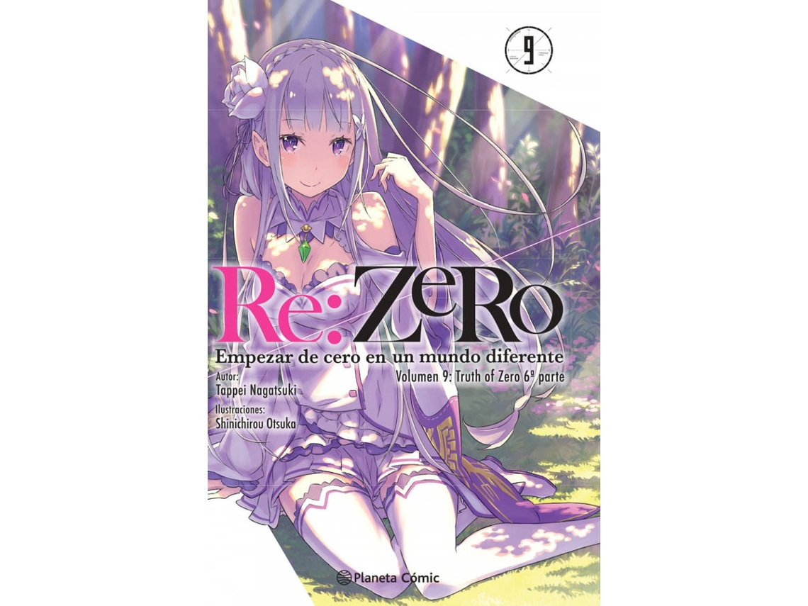 Livro Re:Zero Nº 09 (Novela) de Tappei Nagatsuki (Espanhol)