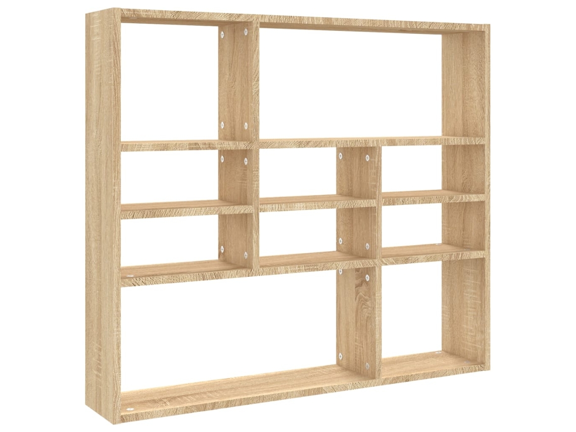 Wall Shelf, Wall Shelves Vidaxl Marrom Madeira Processada (n/a)