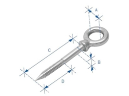 Lalizas Eye Woodscrew