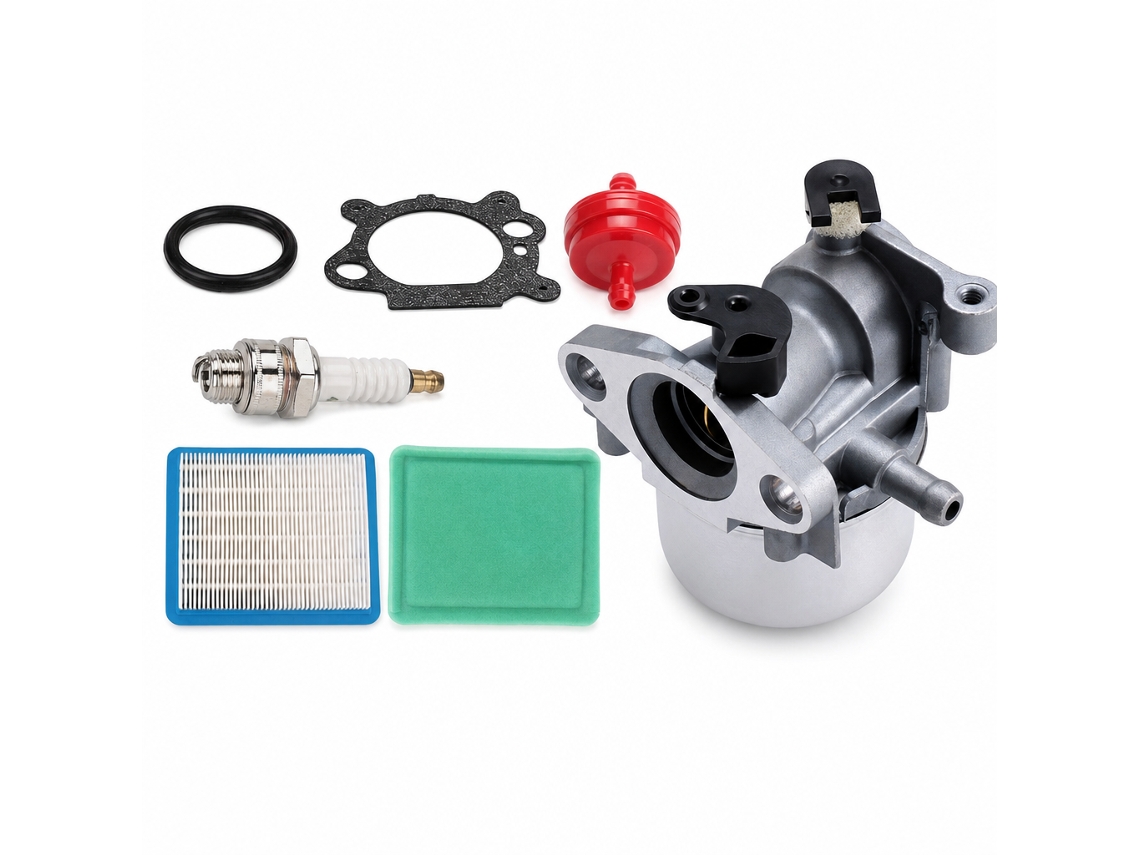 Kit de carburador compatível com motores Briggs & Stratton 799871, 799866, 790845, 796707_syn