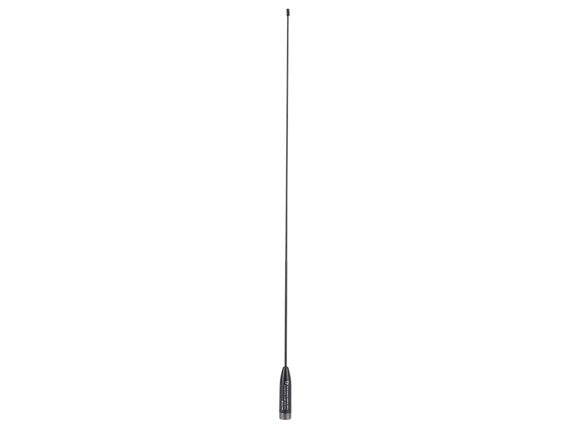 Antena ultrafina para rádio walkie-talkie Kenwood TK100/TK200/TK220 de banda dupla com sinal padrão. - aquaforge