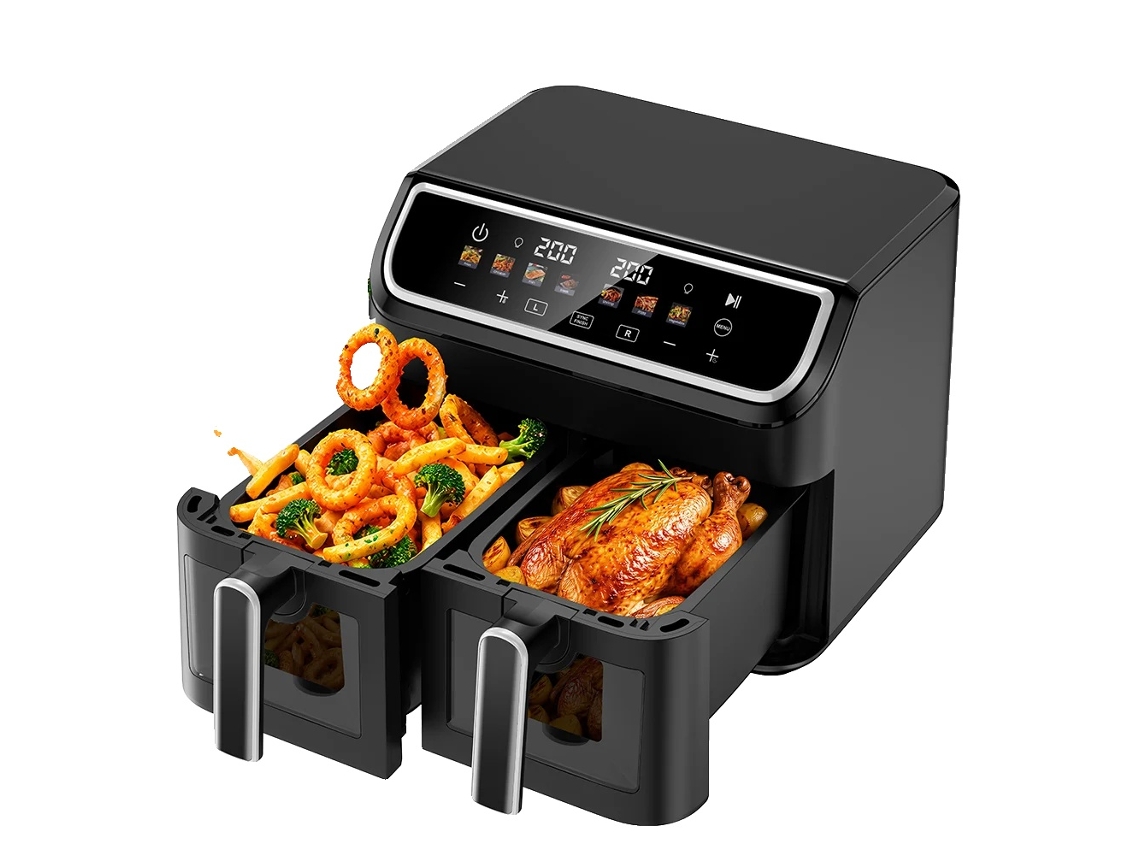 Fritadeira Elétrica, Capacidade De 9l, Cesta Dupla, 9l