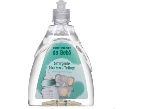 Detergente Manual Lava Biberões E Tetinas CONTINENTE DO BEBÉ 500 ml