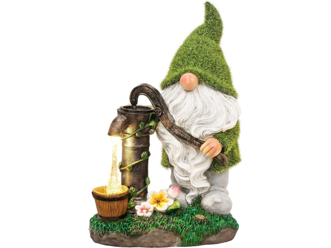 Luminária Solar Decorativa, Formato De Papai Noel, Tema De Natal, Para Jardim, Pátio, Varanda, Caminhos E Paisagismo Exterior