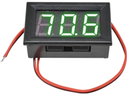 Voltímetro Digital Led Ca De 0,56", Medidor Tensão 70-500 V, Detector