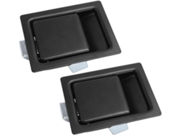 Conjunto de 2 tâmaras com Alça Tipo Pá, 127 x 102 mm, com data de validade.