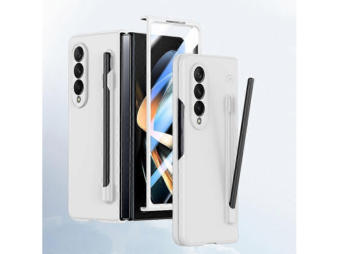 Capa De Celular Em Policarbonato Com Toque Aveludado E Caneta/estojo Para Samsung Galaxy Z Fold4 5g.