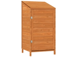 Garden Shed, Garden Sheds Vidaxl Marrom (55 X 52 X 112 Cm)