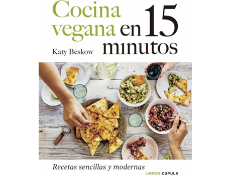 Livro Cocina Vegana En 15 Minutos de Katy Beskow (Espanhol)
