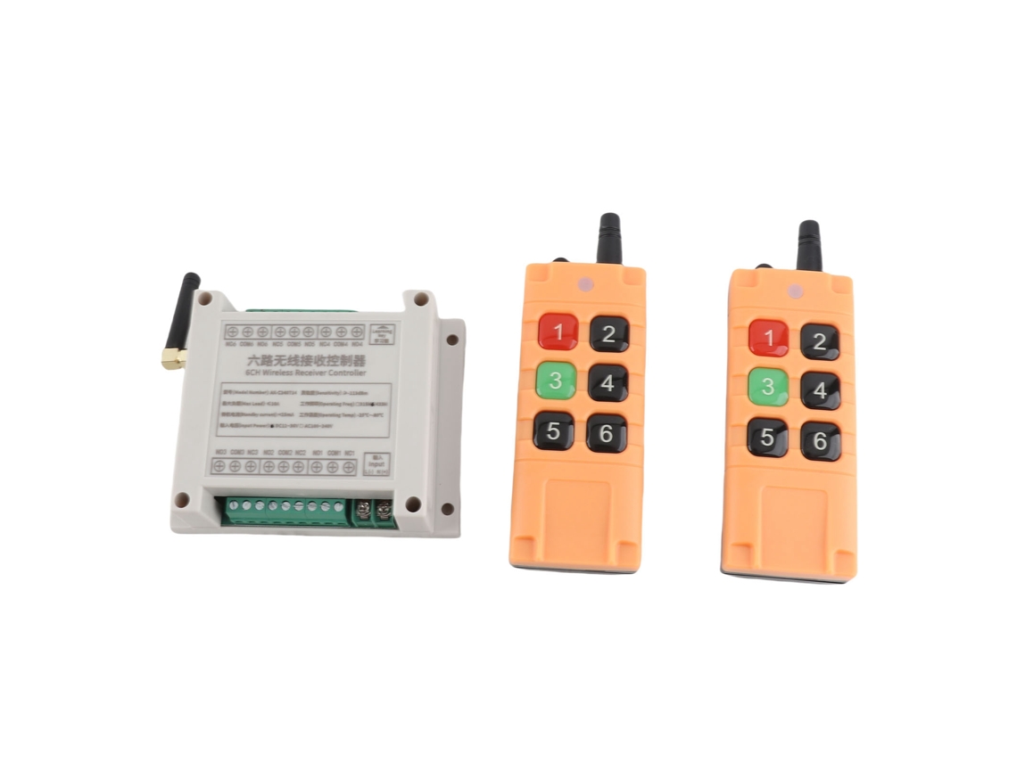 Mali kit Controle Remoto Sem Fio 6 Canais Dc12v Transmissor Receptor 433mhz Interruptor Led Relé