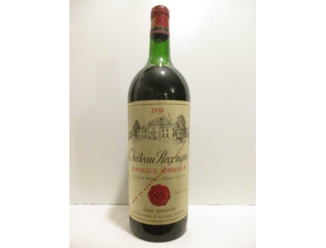 Vinho Tinto CHÂTEAU RECOUGNE 1970 (150 cl - 1 unidade)
