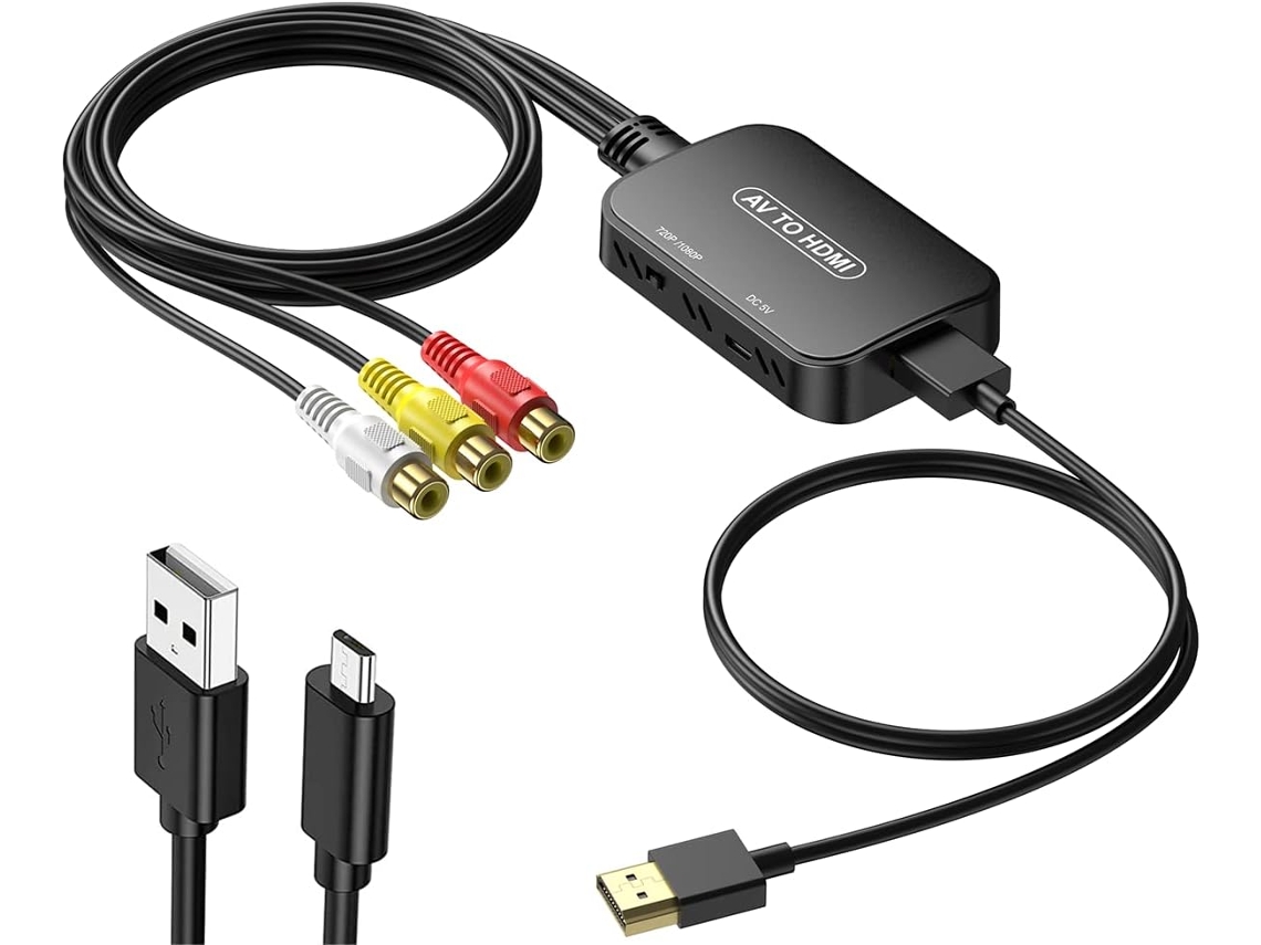 Adaptador av a hdmi best sale