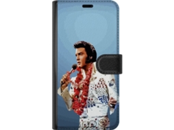 Capa Carteira Compatível Com Apple Iphone 17 Pro Elvis Presley