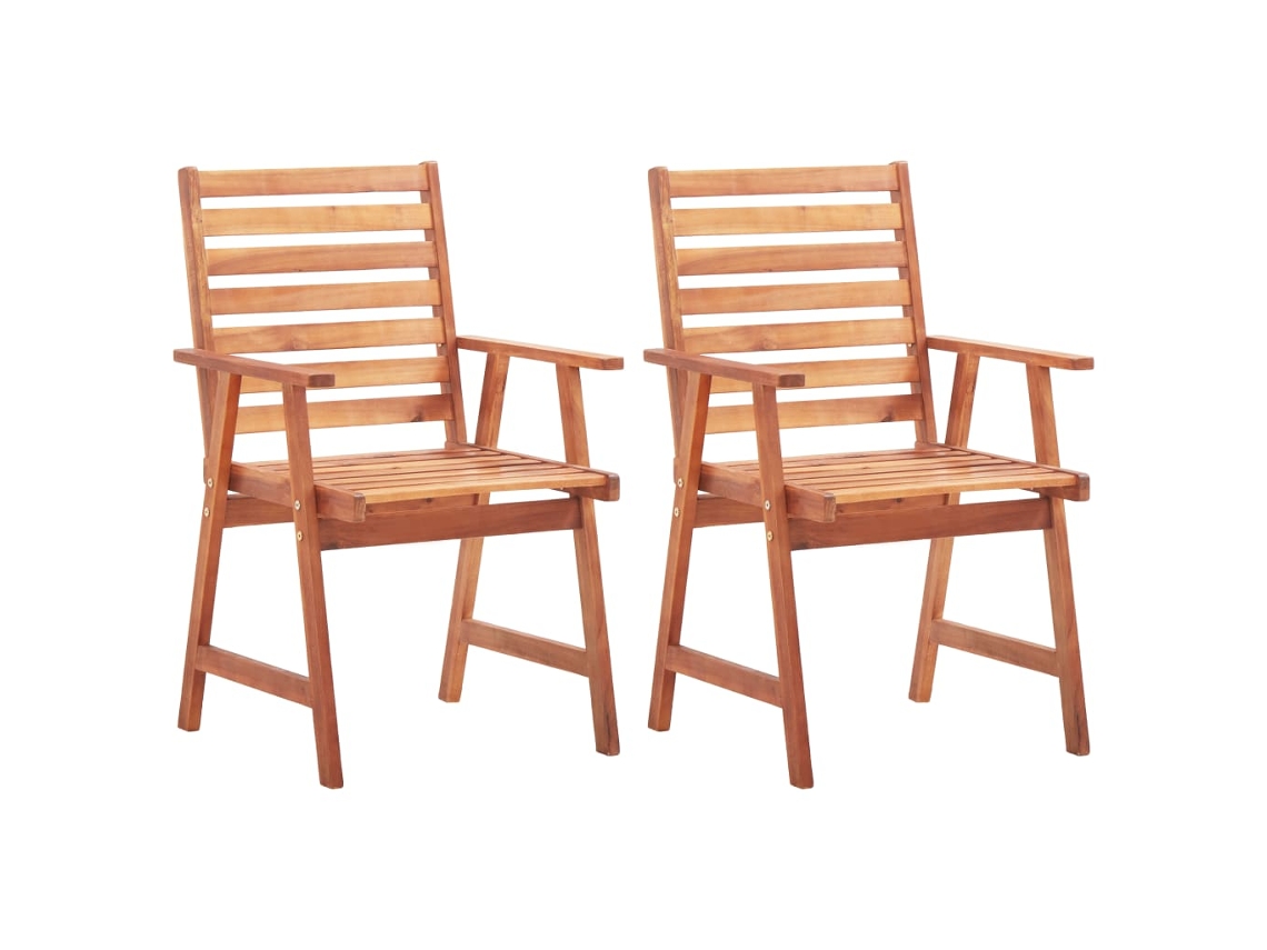Outdoor Chair, Outdoor Chairs Vidaxl Marrom Madeira (n/a)