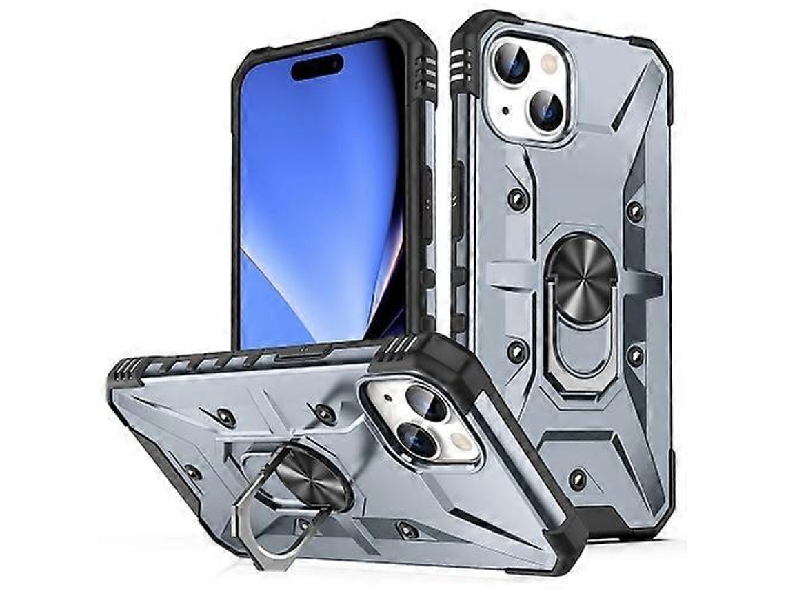 Capa Para Iphone 15 Com Suporte De Anel