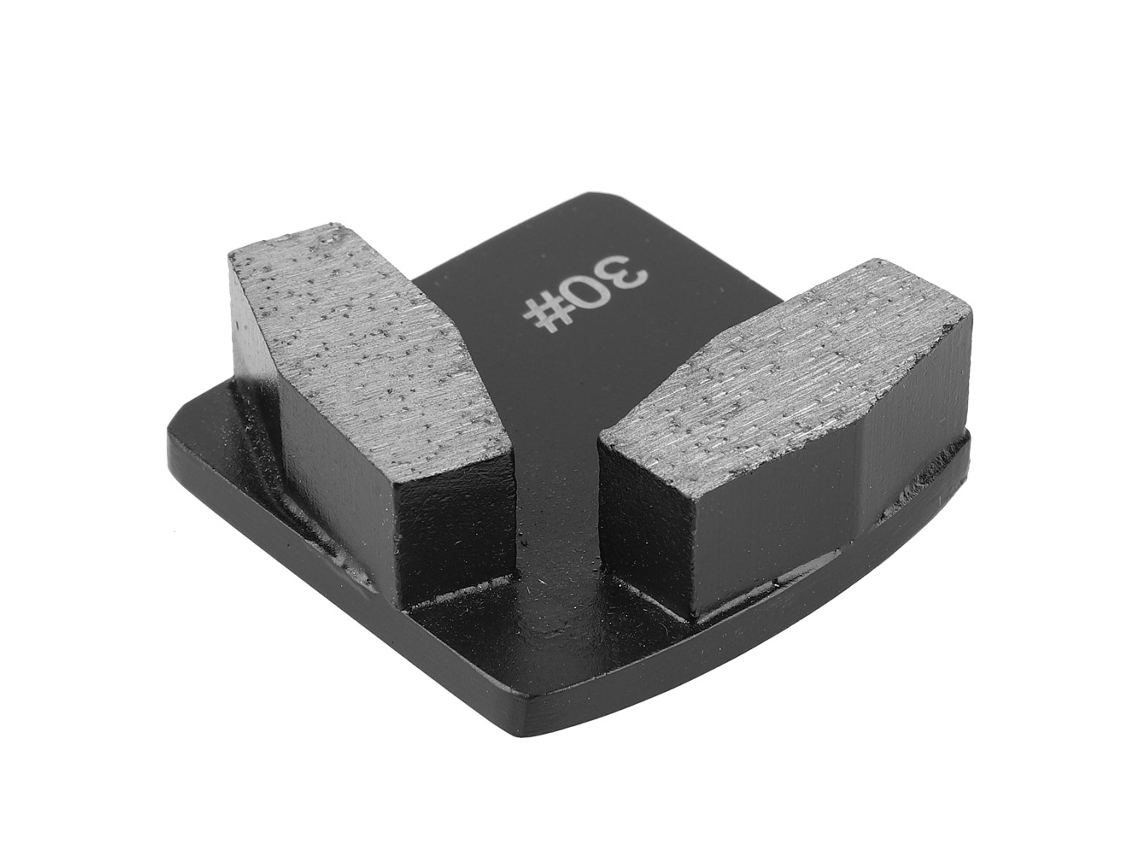 3 Peças De Disco De Esmerilado Diamante, Pastilla De Polimento Para Solo De Concreto, Scraper, Grão 30