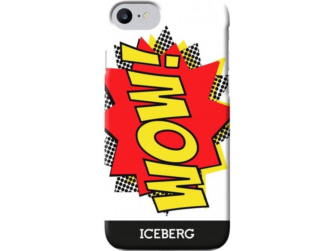 Capa iPhone 6, 6s, 7, 8 ICEBERG Comics Wow Vermelho