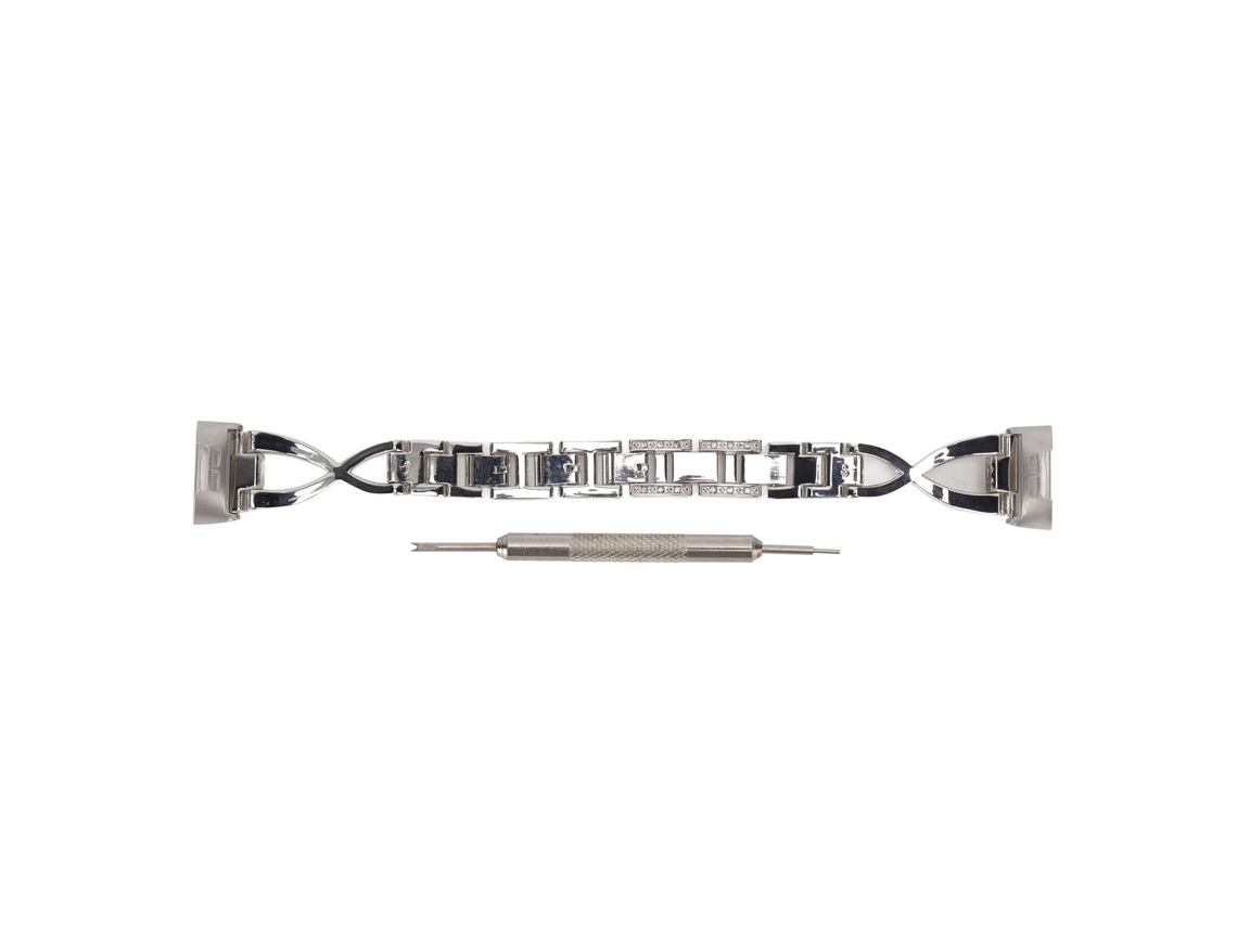 Pulseira Bling Laxiscreed Em Prata Para Um Visual Sofisticado E Elegante