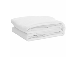 Mattress Protector, Mattress Protectors Vidaxl Branco Tecido (180 X 220 Cm)