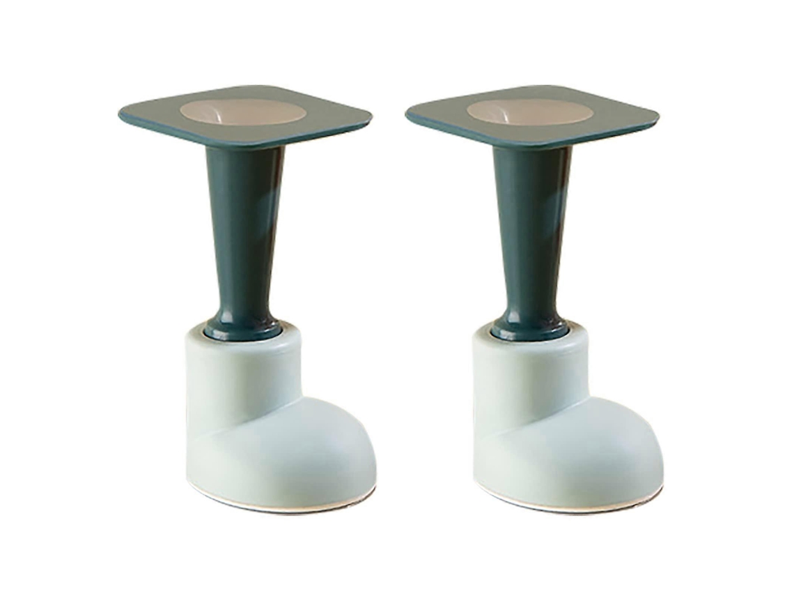 Topes de Porta de Silicone Adhesivos, Instalação Sem Furo | S/MARCA