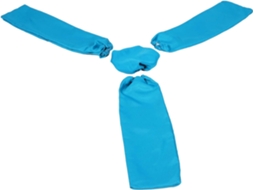 Conjunto De 4 Capas Para Ventilador De Teto Com Acabamento Em Avelã.