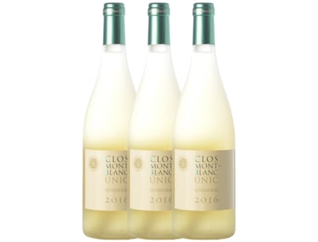 Vinho Brancos CLOS MONTBLANC Clos Montblanc Únic Sauvignon Branca Conca De Barberà (0.75 L - 3 unidades)