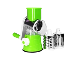 Ralador Rotativo Multifuncional Portátil Manual De Mesa, Processador De Alimentos Alta Eficiência, Verde