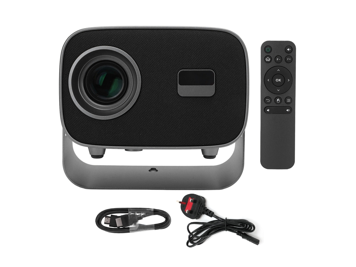 Projetor portátil hd, wifi, bluetooth 5.0, para casa e exterior