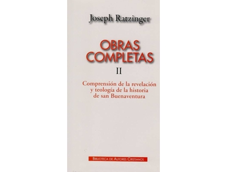 Livro Obras Completas De Joséh Ratzinger.II de Joséh Ratzinger