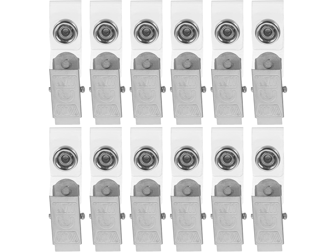 Conjunto De 100-porta Crachás Multifuncionais Com Clipe, Alça De Pescoço Resistente Atividades De Escritório E
