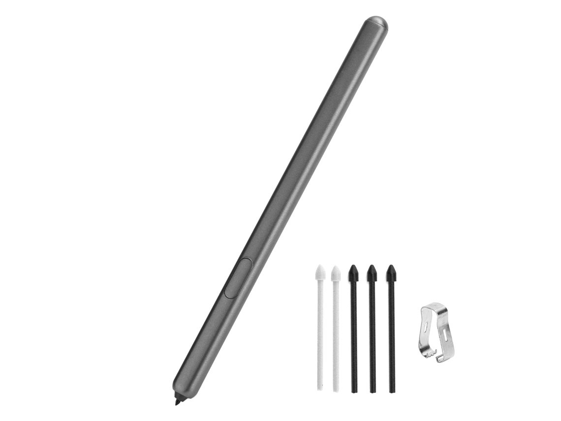 Caneta Estilo Touch com Recarga para Samsung Tab S6 10.5 T860 T865 Sem Bluetooth Cinza S/MARCA