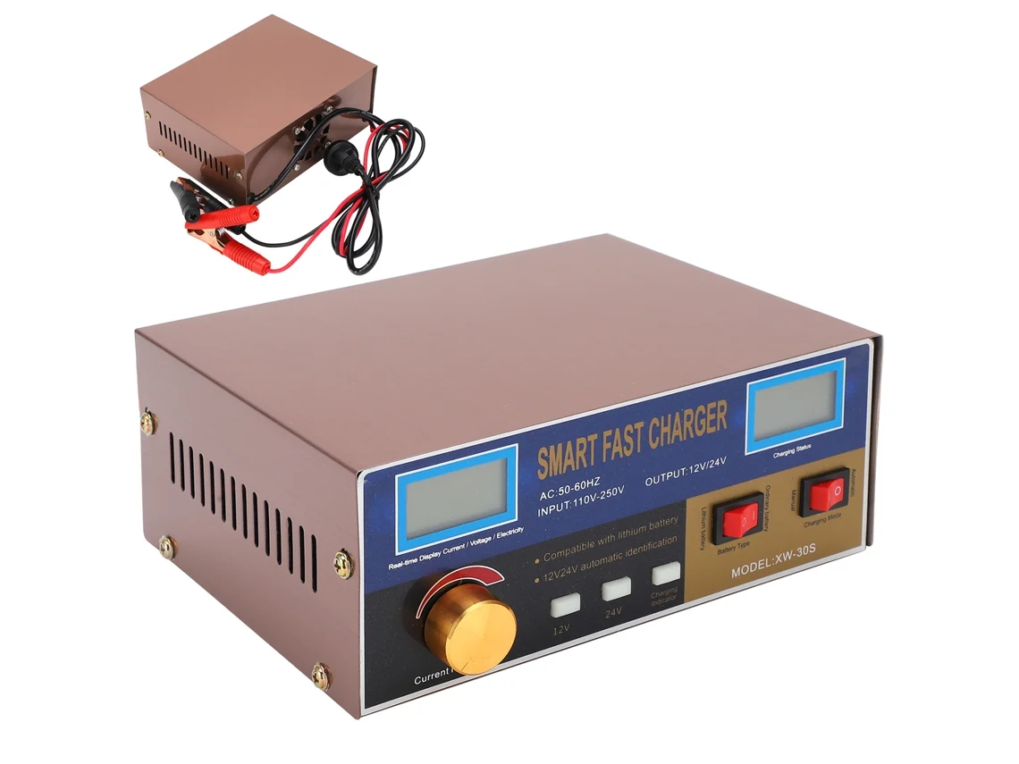 Carregador De Bateria De Lítio Laxiscreed 400w Com Reparo Inteligente Por Pulsos Para Automóveis