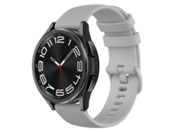 Pulseira De Silicone Quadriculada De 20 Mm