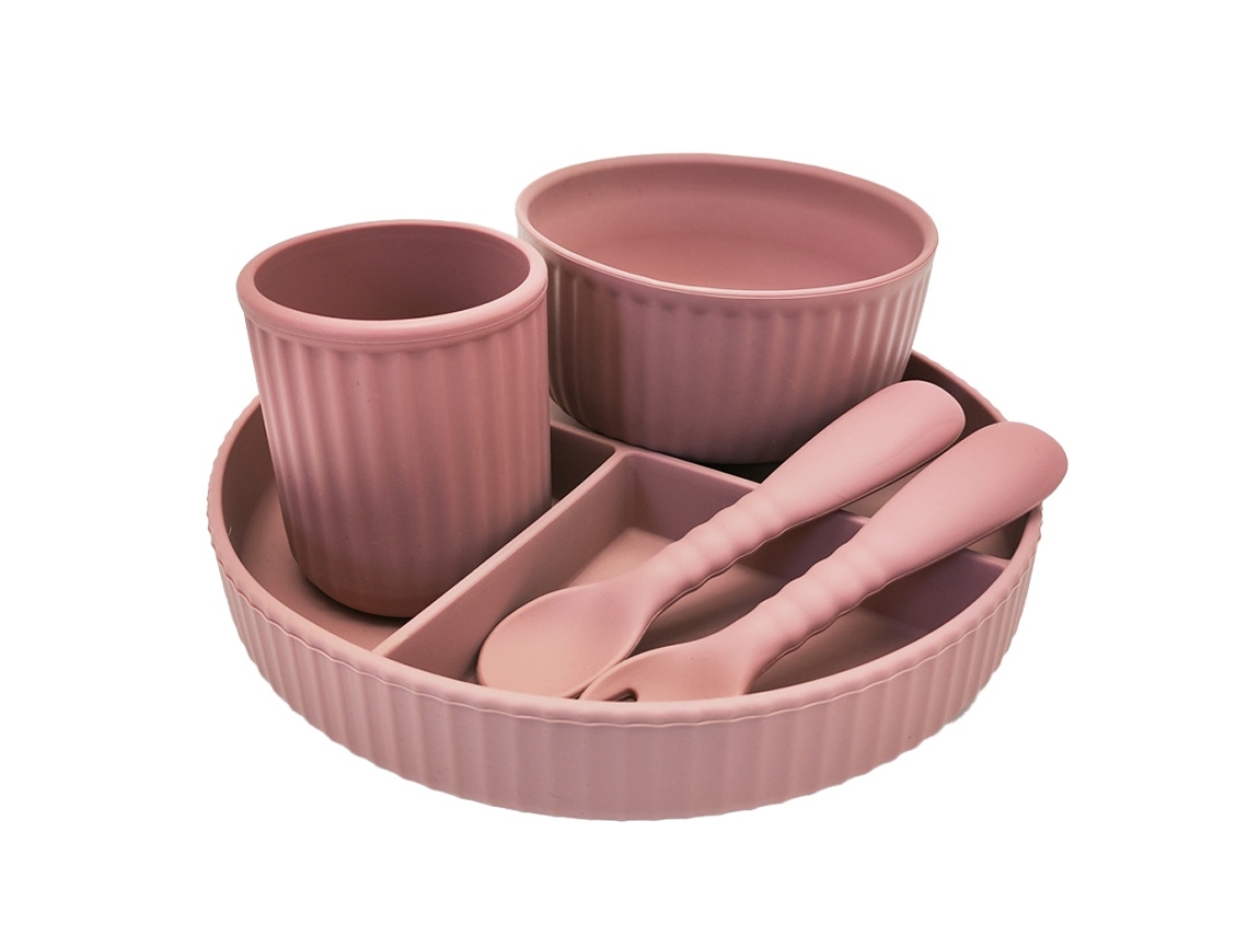 Elysve Pack De Talheres Infantis Suplemento Alimentar Design Moderno