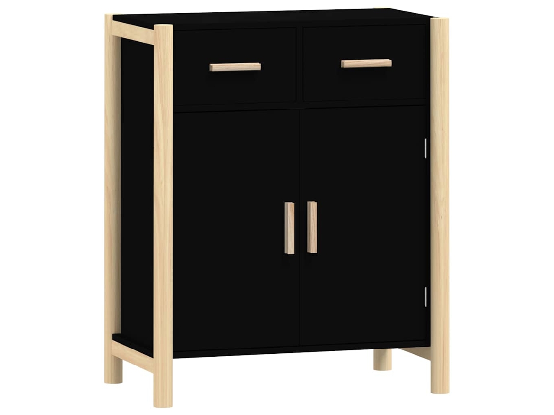 Sideboard, Sideboards Vidaxl Preto Madeira Processada (n/a)