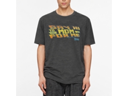 Rockinstone Back To The Future Movie Say Hi Heather Black Adult T-shirt Size:m