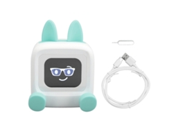 Robot Tv Pequeno Com Tela 2.01 Polegadas Verde Claro