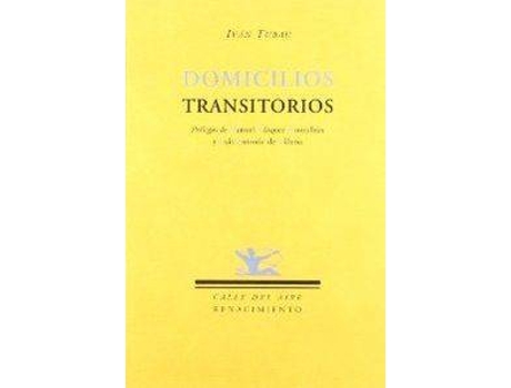 Livro Domicilios Transitorios de Ivan Tubau