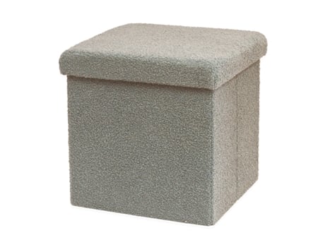BANQUETA FLURRY MY DEKOR CINZENTA 38X38X38 CM