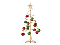 Rvore De Natal De Mesa Decorativa Para Casa, Escola Ou Escritrio Enfeite De Ferro Com Sinos Decorao De Mesa Hengjian