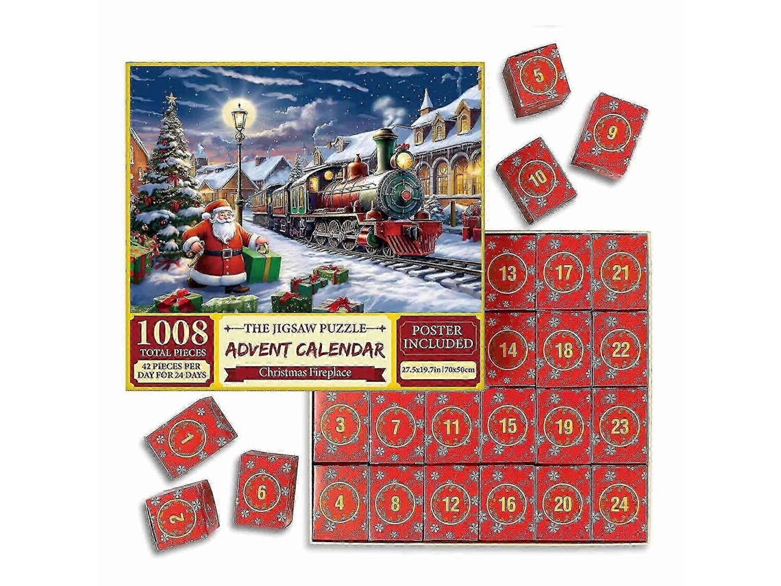Puzzle De Advento 1008 Peças