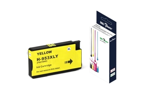 Ink Power Cartucho Comp.hp 953xl Amarillo F6u18ae/f6u14ae 1.600 Paginas Inktank